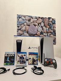 🎮 PlayStation 5 Disc Edition 825GB – Set Completo