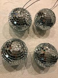 Palle Natalizie a mosaico specchiate Nuove