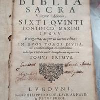 Sacra Bibbia del 1600