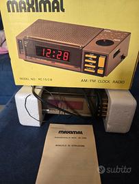 Radiosveglia  vintage maximal rc 1508