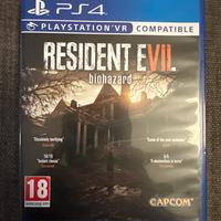 Resident evil biohazard ps4