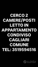 2 camere/posti letto in appartamento condiviso