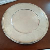 Sottopiatto in argento 