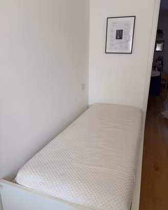 Divano Letto Ikea Bianco (smontato) + Materasso