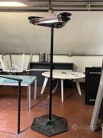 Stufa infrarossi fungo scaldante