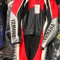 Tuta intera  in vera pelle yamaha