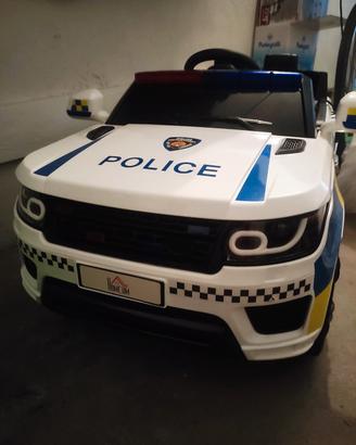Macchinina elettrica polizia