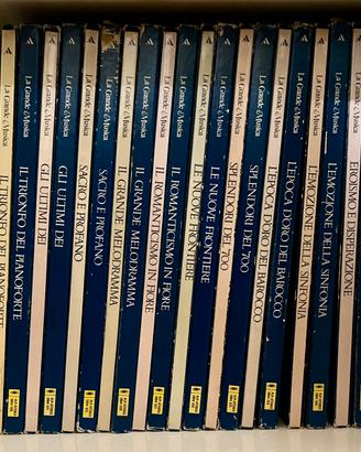 40 dischi vinile corredati da libri introduttivi