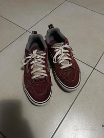 Scarpe Vans in Camoscio Bordeaux - Taglia 45
