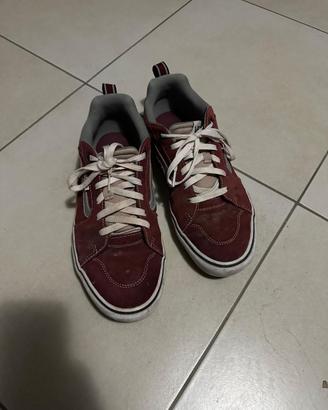 Scarpe Vans in Camoscio Bordeaux - Taglia 45
