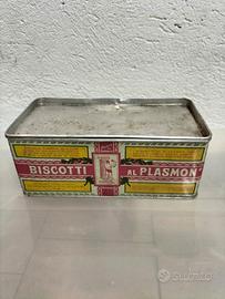 Scatola vintage BISCOTTI PLASMON