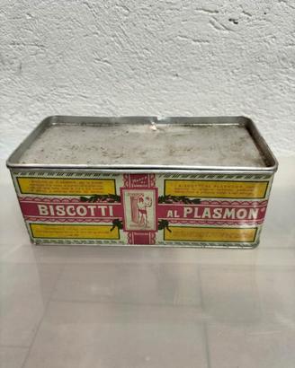 Scatola vintage BISCOTTI PLASMON