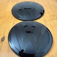 Cover stemmi loghi VW GOLF 6/7/7.5/8 nero lucido