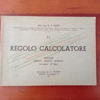 Regolo calcolatore - ing. Punzi (raro, 1950)