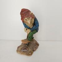 Statua decorazione gnomo in resina