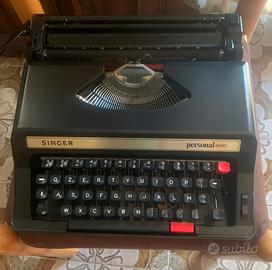 MACCHINA DA SCRIVERE VINTAGE MANUALE  SINGER