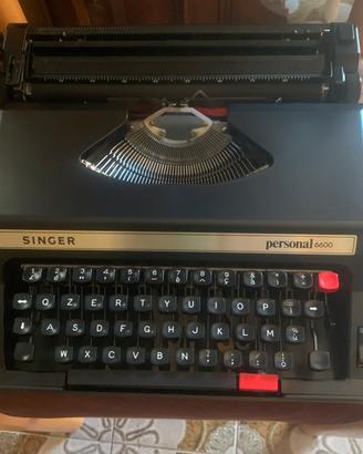 MACCHINA DA SCRIVERE VINTAGE MANUALE  SINGER