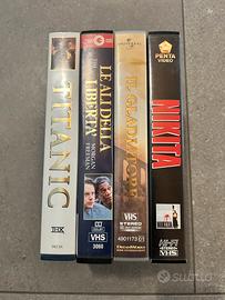 N. 4 Vhs di film iconici
