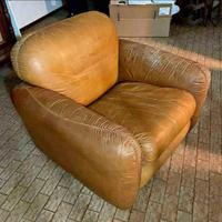 Poltrona in pelle anni “60