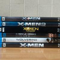 X MEN E WOLVERINE  6 FILM BLU RAY