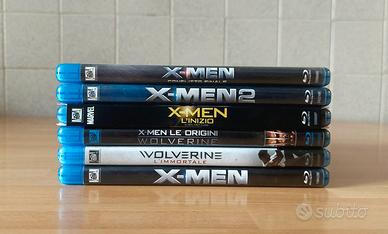 X MEN E WOLVERINE  6 FILM BLU RAY