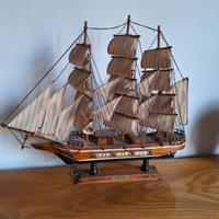 Modellino Storico "Cutty Sark" in Legno Vintage 70