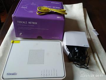 Modem DSL Tiscali mai usato, per ricambi