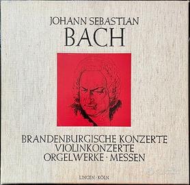 BACH Concerti Brandeburghesi, Messe ecc. Box 5 LP