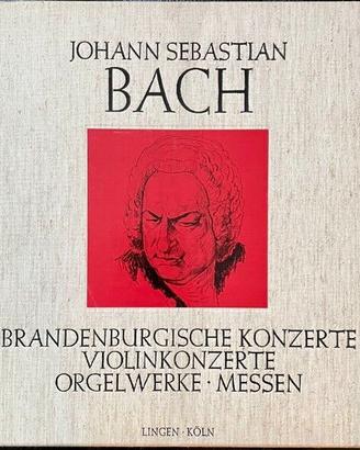 BACH Concerti Brandeburghesi, Messe ecc. Box 5 LP