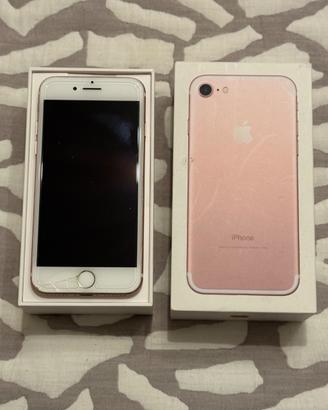 IPHONE 7 128 GB ORO ROSA IN BUONE CONDIZIONi