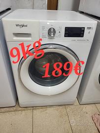 lavatrice Whirlpool 9kg inverter 1400 giri