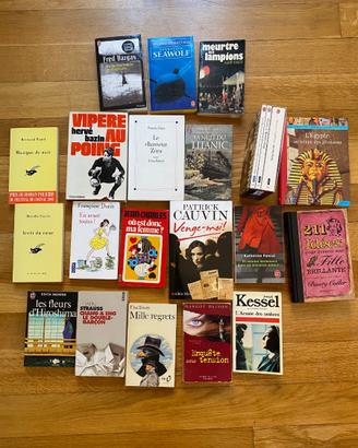 Libri francesi, 2€ l’unità