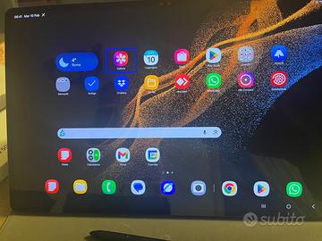 Tablet Samsung Galaxy S8 Ultra 5G da 512 gb