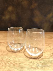 n.30 TUMBLER calici senza stelo RIEDEL acqua/vino