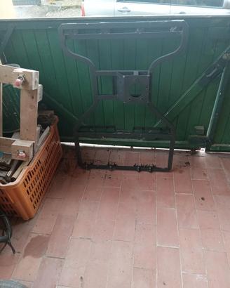 jeep porta ruota e sci