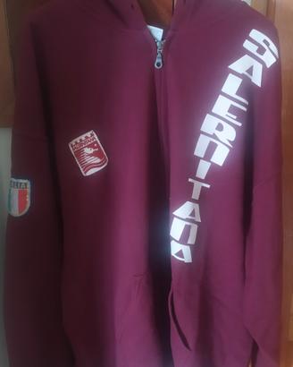 Felpa XL  e sciarpa della Salernitana 