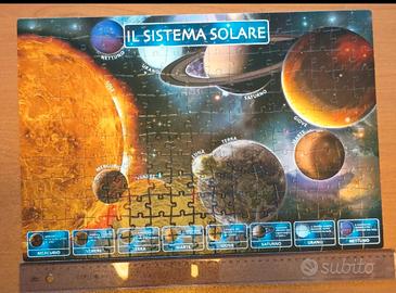 Puzzle 204 pezzi: Il sistema solare