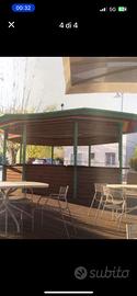 Chiosco gazebo intero