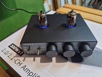 Preampli Aiyima T1 PRO con valvole e Bluetooth