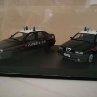 Modellino alfa romeo 155 carabinieri