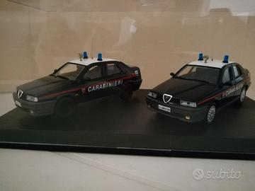 Modellino alfa romeo 155 carabinieri