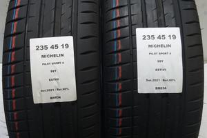 2 GOMME 235 45 19 MICHELIN BR834