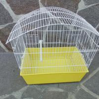 Gabbia per uccelli plastica ferro. Due unita