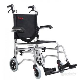 Carrozzina da trasporto sedia a rotelle pieghevole