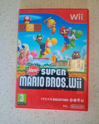New Super Mario Bros Wii pal ita