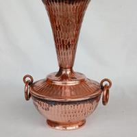 vaso antico in rame artigianale 