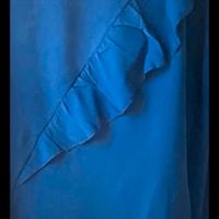 Camicia blu a maniche lunghe SHEIN