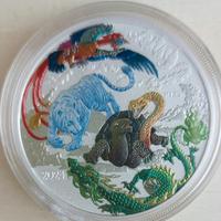 Argento moneta i quattro guardiani argento 1 oz