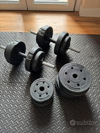 Manubri assemblabili tot. 32kg