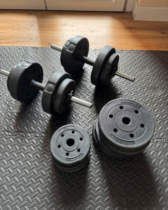 Manubri assemblabili tot. 32kg